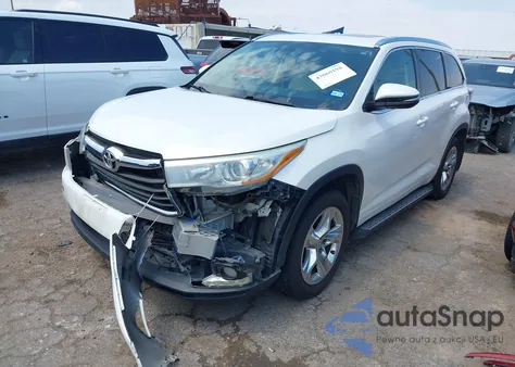 2015 Toyota Highlander Limited V6 z USA, uszkodzony, nr VIN 5TDYKRFHXFS074143